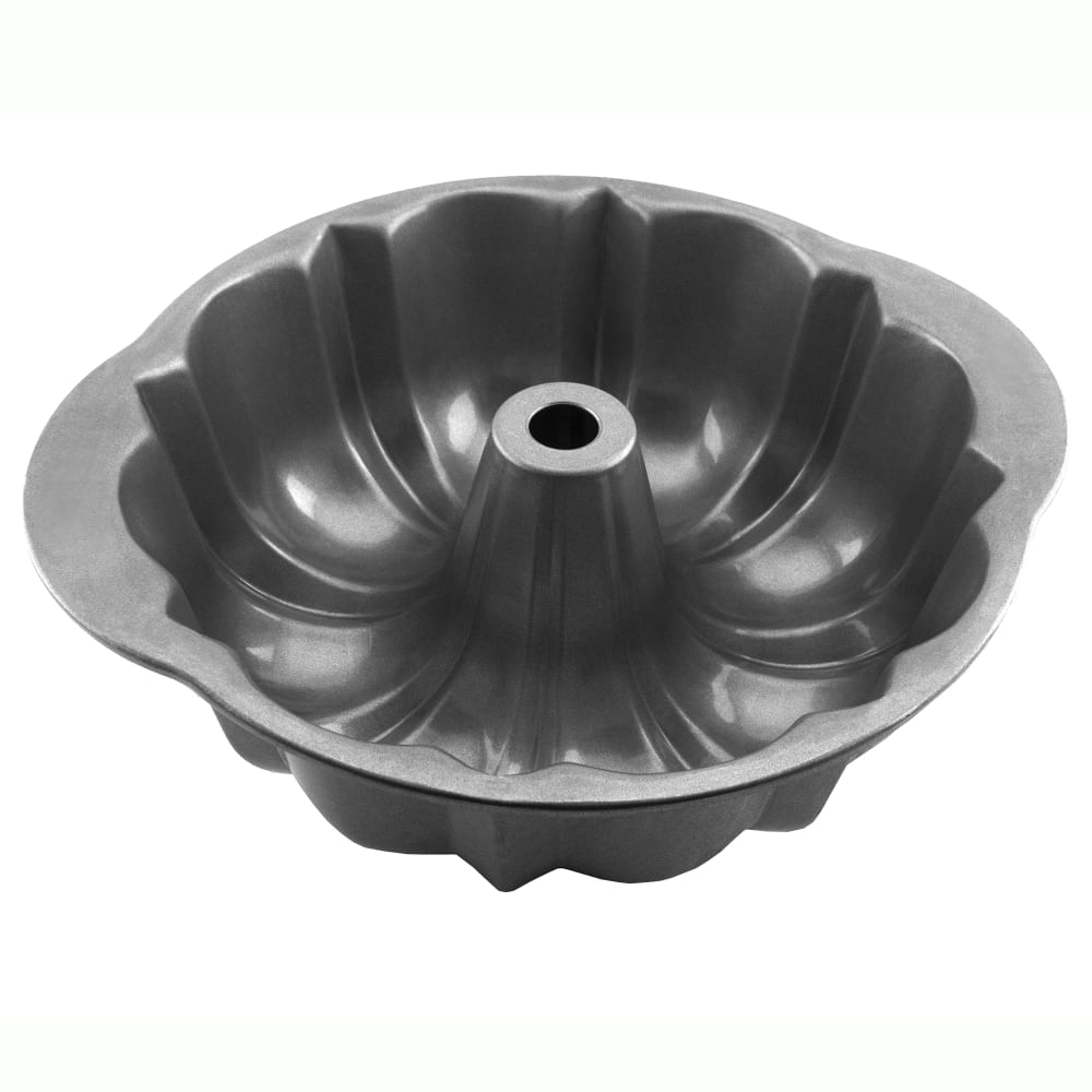 Chicago Metallic 96 oz Fluted Tube Cake Pan, Aluminized Steel (51060)