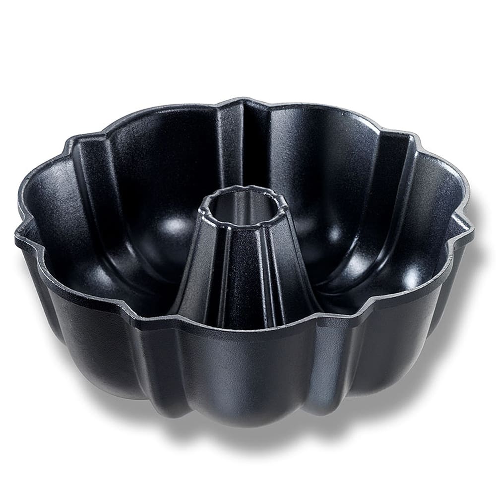 Chicago Metallic Bundt Pan, 8 3/16" dia, Nonstick, 10 ga Cast Aluminum (51224)