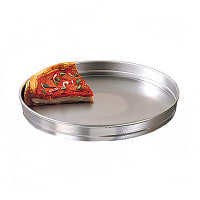 Chicago Metallic 14" Deep Dish Pizza Pan, BAKALON, Non-coated 14 ga. Anodized Steel (75140) thumbnail 5