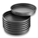 Chicago Metallic 14" Deep Dish Pizza Pan, BAKALON, AMERICOAT Glazed 14 ga. Anodized Steel (75145) thumbnail 4