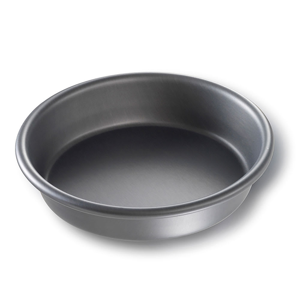 Chicago Metallic 6" Deep Dish Pizza Pan, BAKALON, 1 1/2" Deep, AMERICOAT Glazed 14 ga Anodized Aluminum (91065)