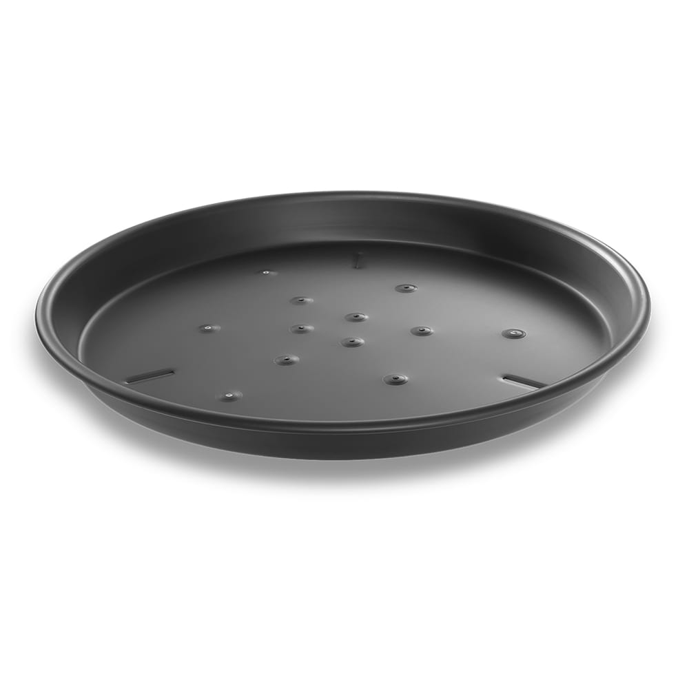 Chicago Metallic 12" Round Perforated Deep Dish Pizza Pan - Aluminum, Hardcoat (91128)