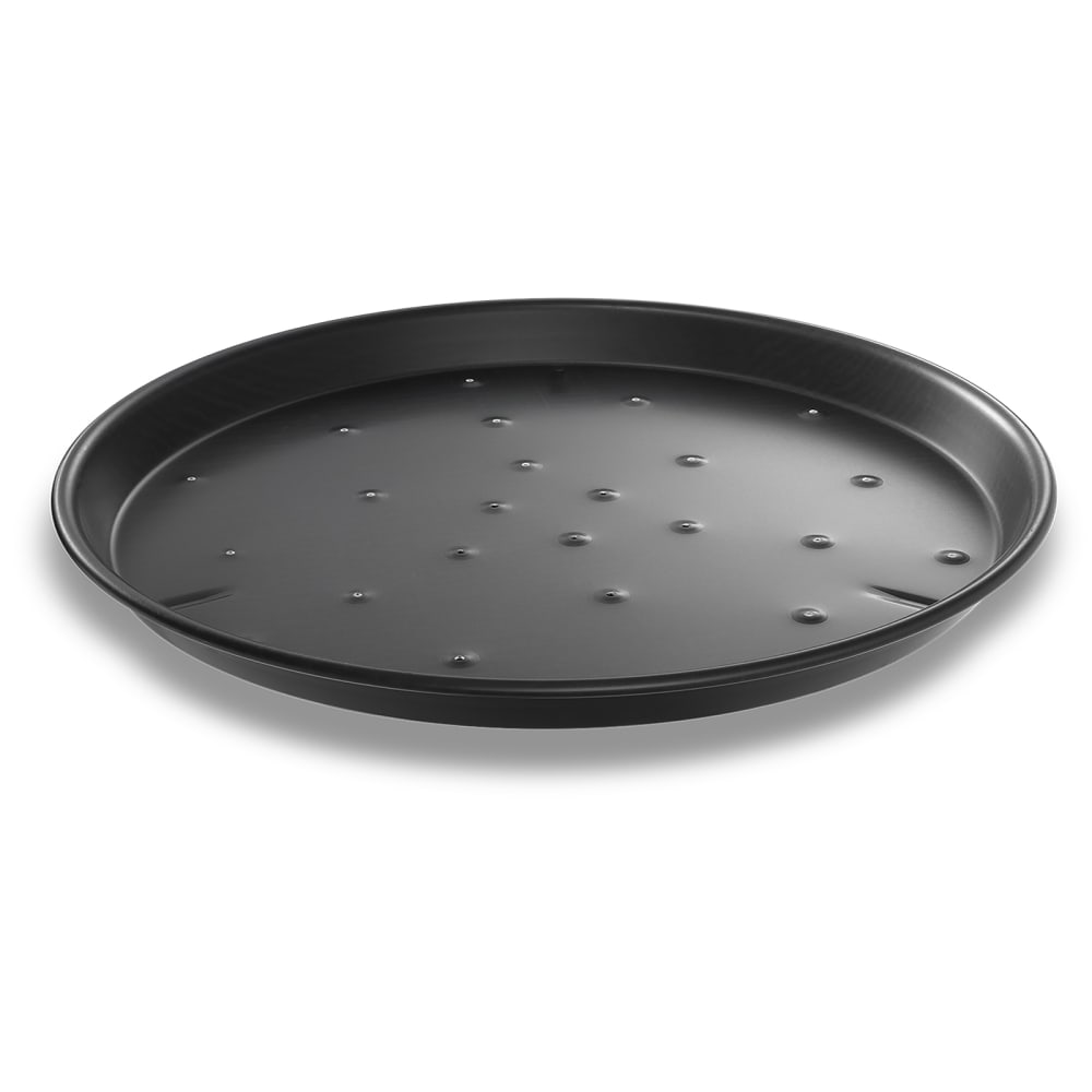 Chicago Metallic 14" Round Perforated Deep Dish Pizza Pan - Aluminum, Hardcoat (91148)