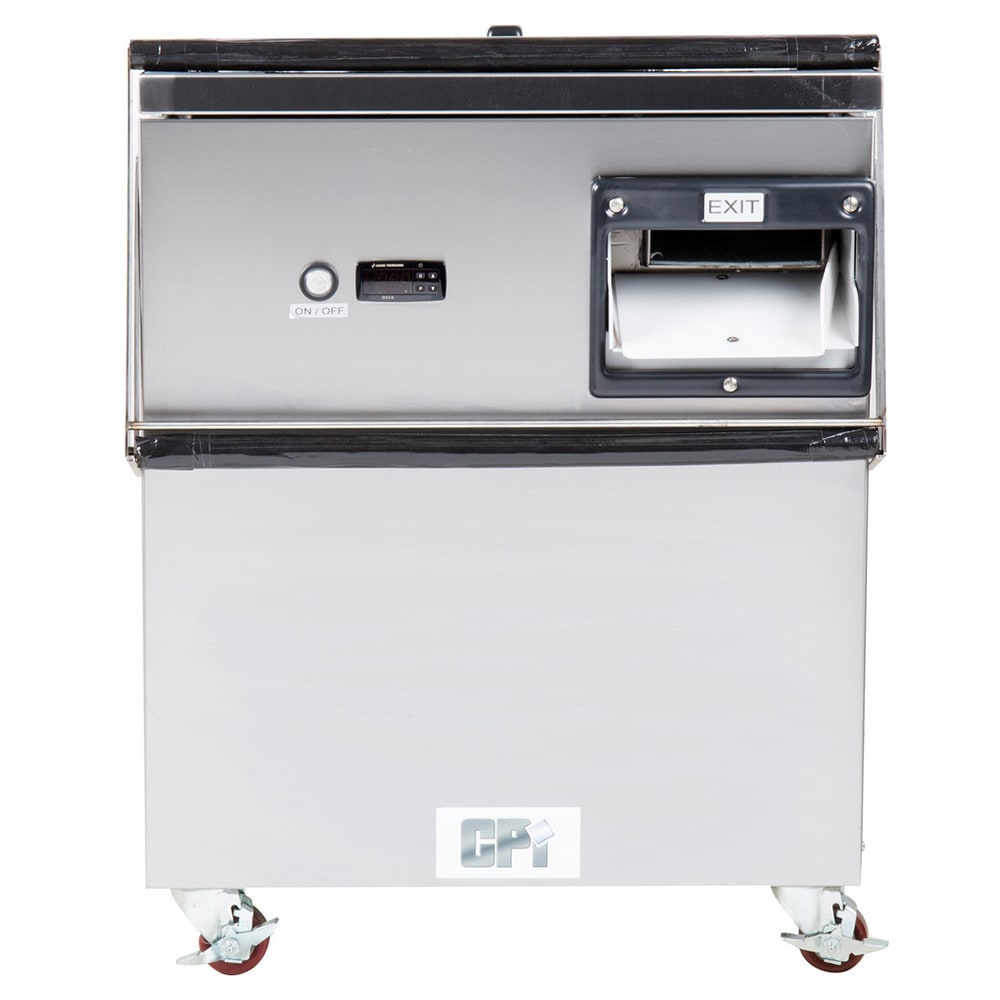 CPI Floor Model Cutlery Dryer/Polisher - (12,000) Pieces of Cutlery/hr, 120v (CDM-12K)