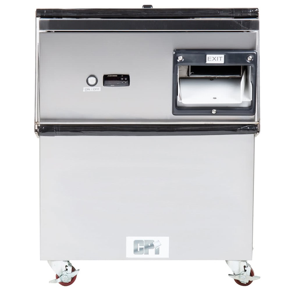 CPI Floor Model Cutlery Dryer/Polisher - (6,000) Pieces of Cutlery/hr, 120v (CDM-6K)