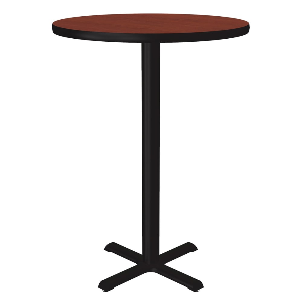 Correll 24" Round Dining Height Table - Laminate, Cherry (BXT24R-21-09-09)
