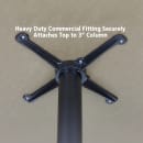 Correll 36" Round Dining Height Table - Laminate, Green (BXT36R-39-09-09) thumbnail 5