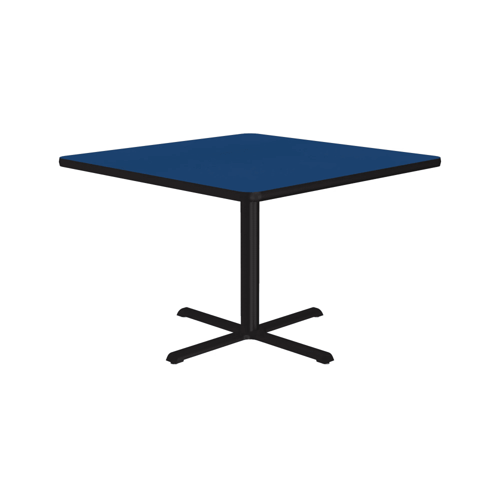 Correll 42" Square Dining Height Table - Laminate, Blue (BXT42S-37-09-09)
