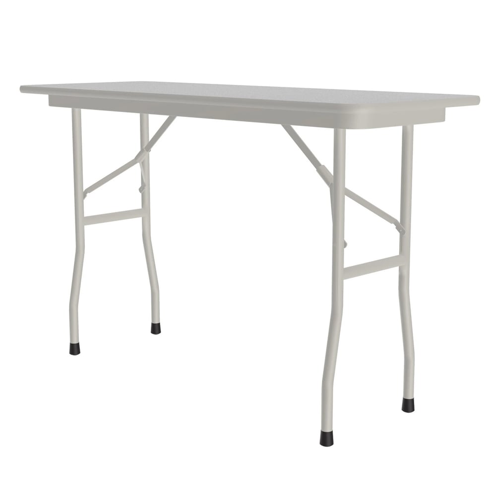 Correll 72" Rectangular Folding Table w/ Gray Granite Melamine Top, 29"H (CF1872M-15)