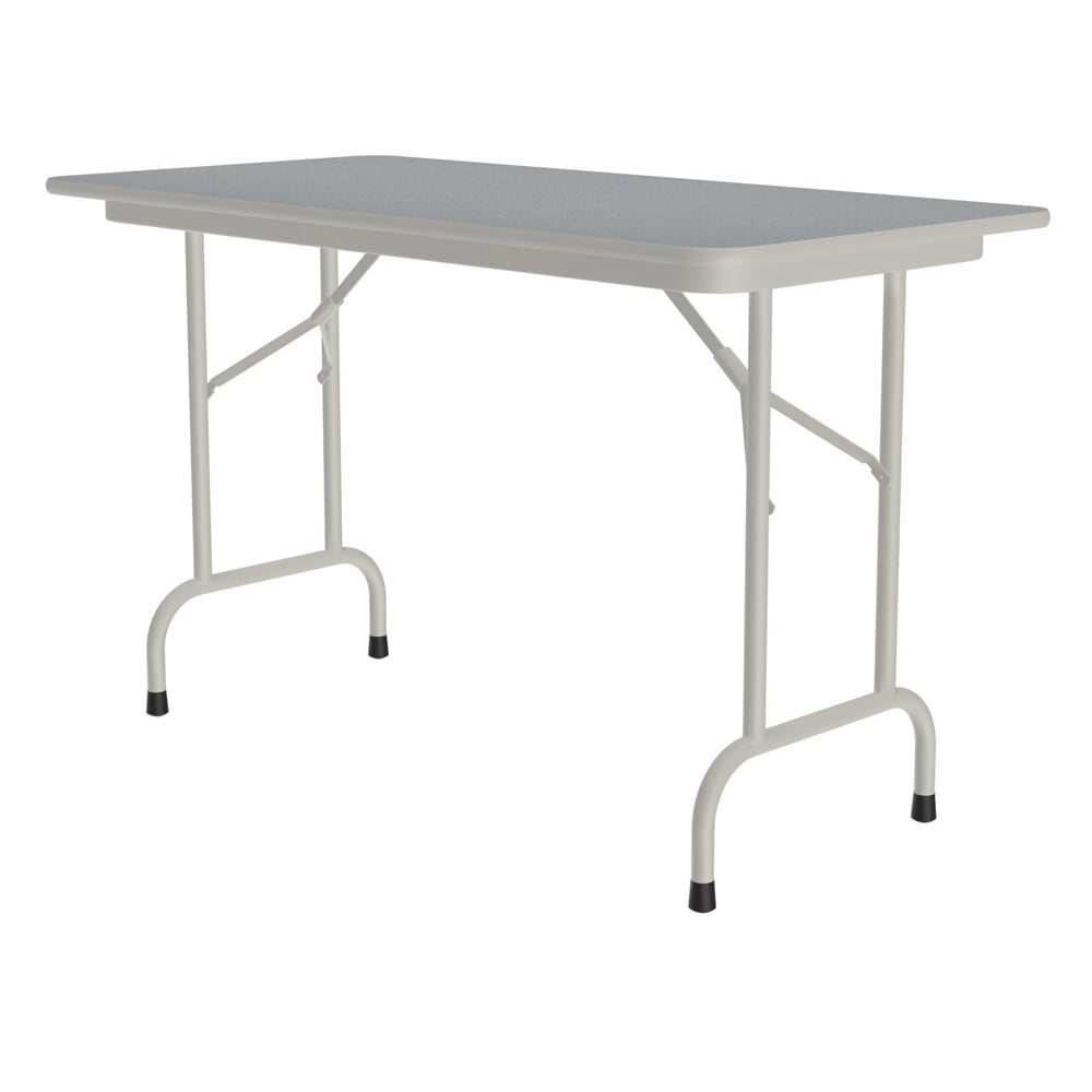Correll 48" Rectangular Folding Table w/ Gray Granite Top, 29"H (CF2448PX-15)