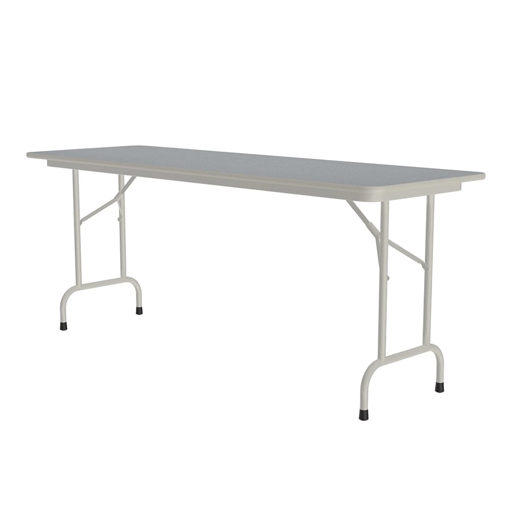 Correll 60" Rectangular Folding Table w/ Gray Granite Top, 29"H (CF2460PX-15)
