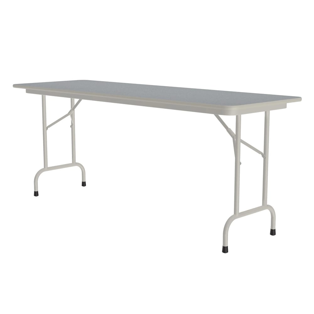 Correll 72" Rectangular Folding Table w/ Gray Granite Top, 29"H (CF2472PX-15)
