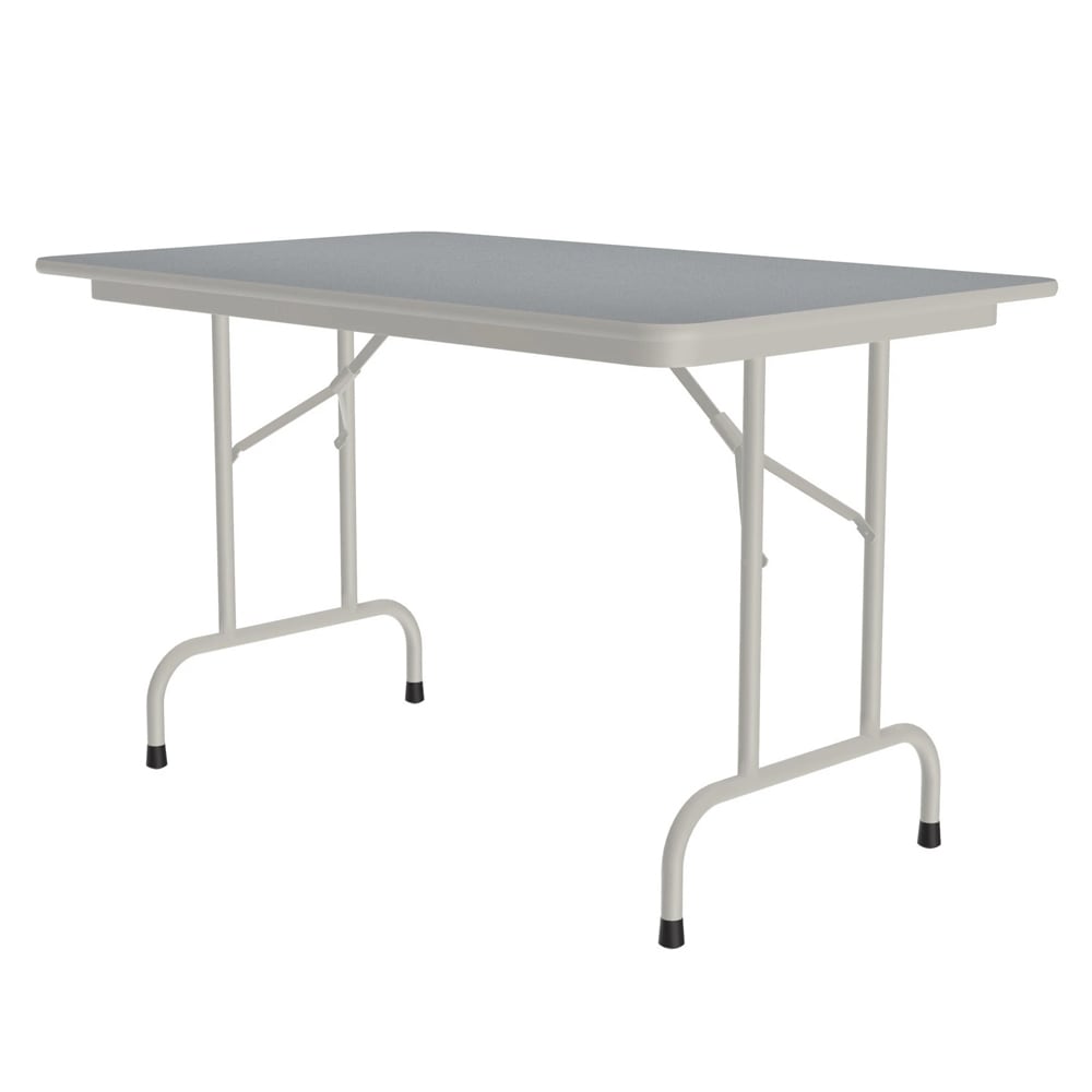 Correll 48" Rectangular Folding Table w/ Gray Granite Top, 29"H (CF3048PX-15)