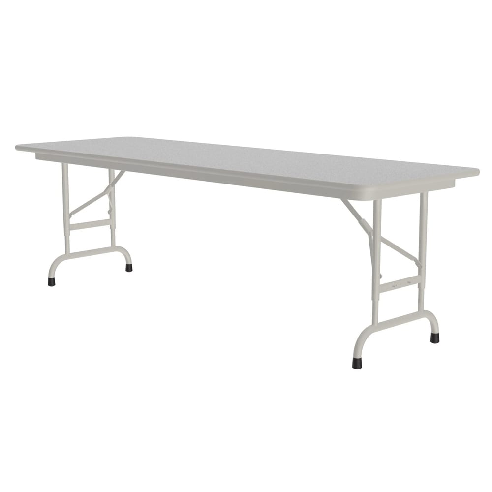 Correll 60" Rectangular Folding Table w/ Gray Granite Top, 32"H (CFA2460PX-15)