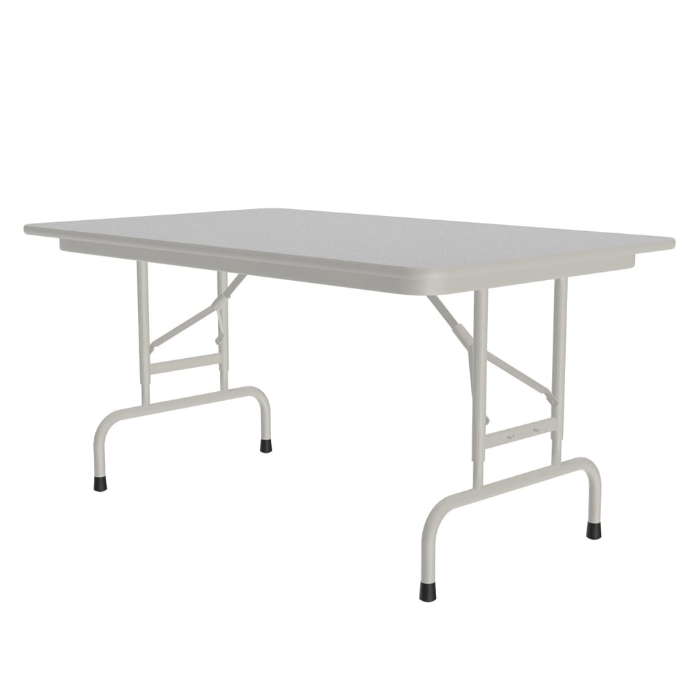 Correll 48" Rectangular Folding Table w/ Gray Granite Top, 32"H (CFA3048PX-15)