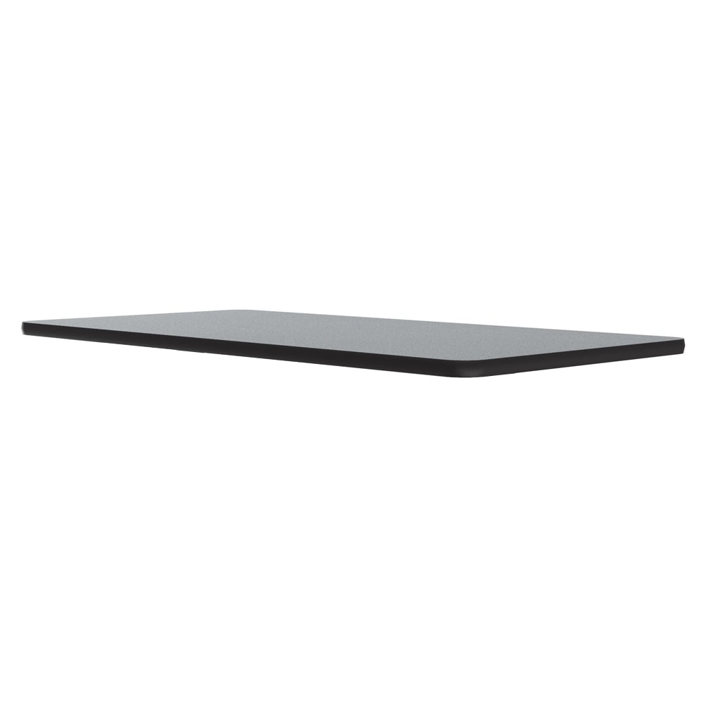 Correll Cafe Breakroom Table Top, 1 1/4" High Pressure, 30 x 60", Gray Granite (CT3060-15-09)