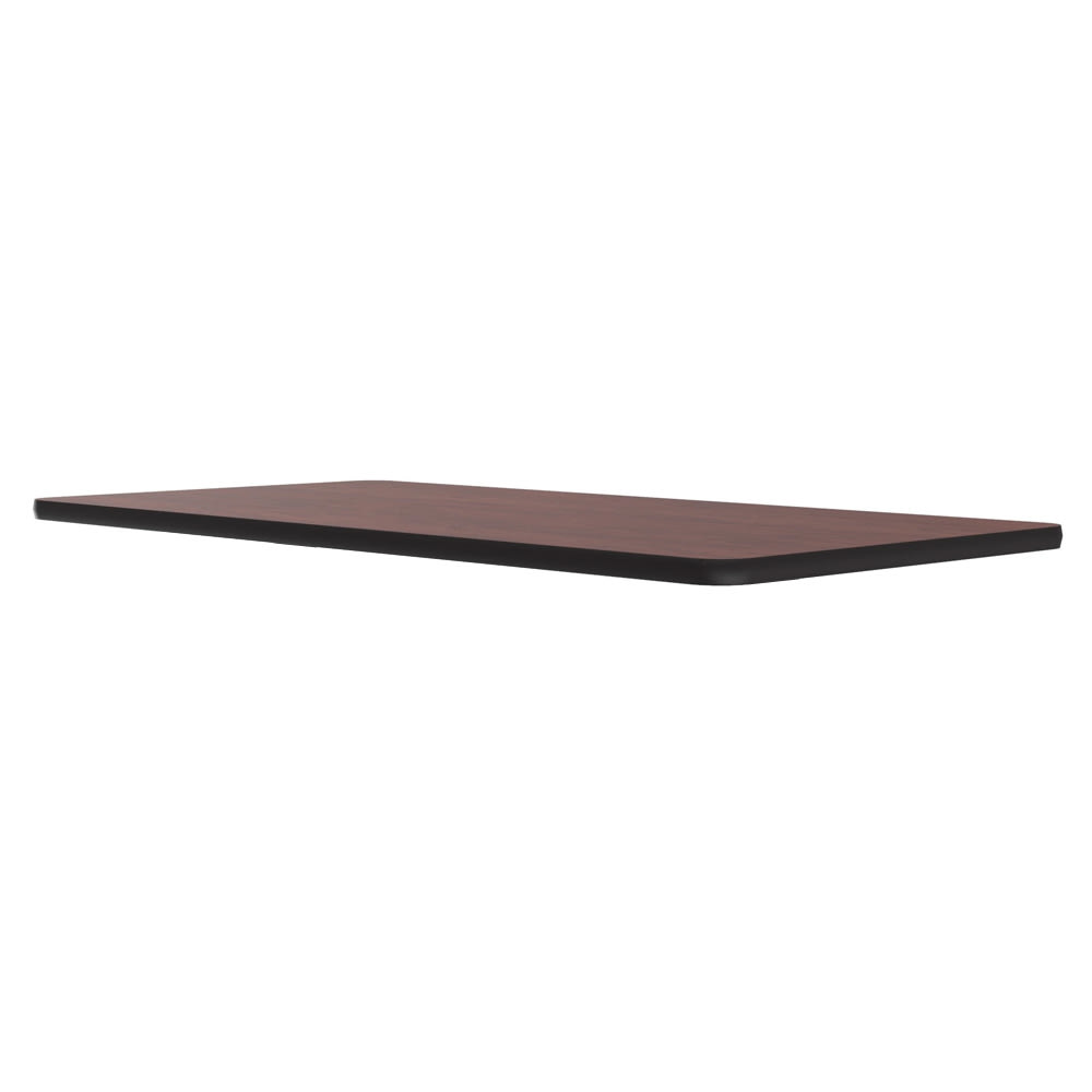 Correll Cafe Breakroom Table Top, 1 1/4" High Pressure, 30 x 60", Mahogany (CT3060-20-09)