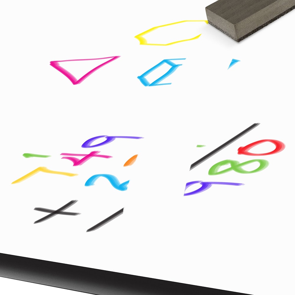 Correll 48" Round Dry Erase Markerboard Table Top (CT48DER-80-09)