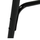 Correll Heavy Duty Injection Molded Folding Chair - Black Frame, Gray (RC350-23) thumbnail 5