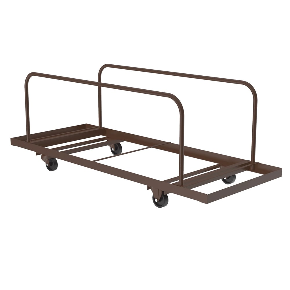 Correll Table Truck w/ (10) Folding Table Capacity, Steel, Brown (T288-01)