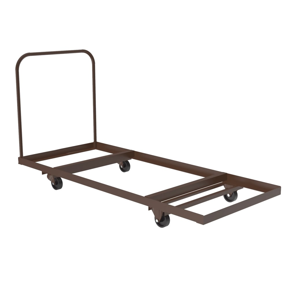 Correll Table Truck w/ (16) Folding Table Capacity, Steel, Brown (T3072-01)