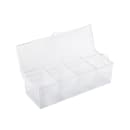 Tablecraft 10006 (4) Compartment Bar Garnish Tray - Flat Hinged Lid thumbnail 3