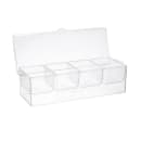 Tablecraft 10006 (4) Compartment Bar Garnish Tray - Flat Hinged Lid thumbnail 7