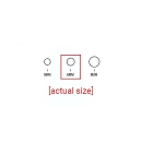 Tablecraft 100121 7 3/4" Wrapped Straws - Paper, Blue Striped thumbnail 5