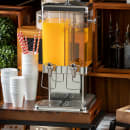 Tablecraft 100125 7 3/4" Wrapped Straws - Paper, Red Striped thumbnail 11