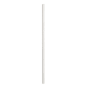 Tablecraft 100131 10" Wrapped Straws - Paper, White thumbnail 2