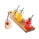 Tablecraft 100132 7 3/4" Unwrapped Straws - Paper, Black thumbnail 6