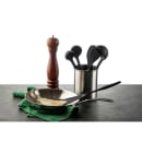 Tablecraft 10053 13 3/4" Fish Turner w/ Silicone Handle & Silicone Coated Blade - Black thumbnail 4