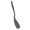 Tablecraft 10055 12 7/8" Solid Spatula w/ 3 9/10" Blade - Silicone Coated Steel thumbnail 3