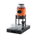 Tablecraft 10090 Industrial Collection™ 2 Gallon Round Glass Beverage Dispenser w/ Ice Core & Infuser - Clear thumbnail 14