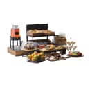 Tablecraft 10090 Industrial Collection™ 2 Gallon Round Glass Beverage Dispenser w/ Ice Core & Infuser - Clear thumbnail 9