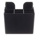 Tablecraft 101 Plastic Bar Caddy w/ (6) Compartments, Black thumbnail 5