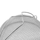 Tablecraft 1024 13 1/4" Strainer w/ Round Wooden Handle, Double Mesh, Tinned thumbnail 5