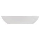 Tablecraft 1025102 144 oz Oval Melamine Bowl - 16" x 11", White thumbnail 3