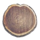 Tablecraft 10254 11" Round Platter - Melamine, Brown thumbnail 2