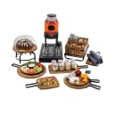 Tablecraft 10262 8 1/2" Square Base for Beverage Dispenser - Metal, Black thumbnail 3