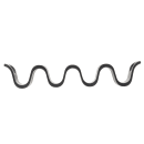 Tablecraft 10279BK Taco Holder - Holds 3 to 4 Tacos, Melamine, Black thumbnail 2