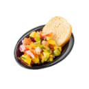 Tablecraft 10314BK 1 1/2 oz Oval Melamine Mini Bowl, Black thumbnail 5