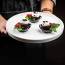 Tablecraft 10315BK 1 1/2 oz Square Melamine Mini Bowl, Black thumbnail 7