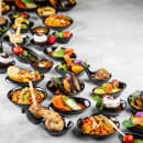 Tablecraft 10316BK 2 1/2 oz Square Melamine Mini Bowl, Black thumbnail 8