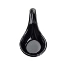 Tablecraft 10317BK 3 3/4" Melamine Mini Spoon, Black thumbnail 2