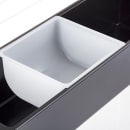 Tablecraft 104 (3) Compartment Bar Garnish Tray - Flat Hinged Lid thumbnail 4