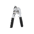 Tablecraft 10444BK 3 3/4" Chrome Plated Manual Can Opener, Black thumbnail 2