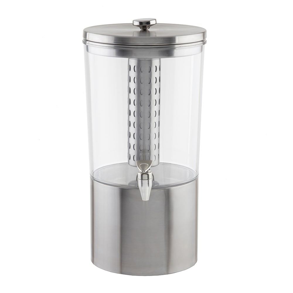 Tablecraft 10450 2 1/2 gal Beverage Dispenser - Plastic Container, Stainless Steel Base