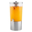 Tablecraft 10451 4 1/2 gal Beverage Dispenser - Plastic Container, Stainless Steel Base thumbnail 2
