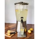 Tablecraft 10451 4 1/2 gal Beverage Dispenser - Plastic Container, Stainless Steel Base thumbnail 6